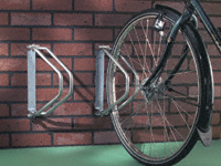 Adjustable wall cycle rack, pack of 3