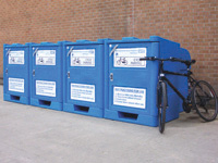 Bykebin secure cycle storage (with graphics)
