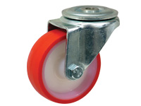 Polyurethane nylon castor 200dia, swivel