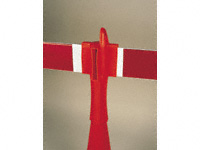 3-way top adaptor for barrier plank system