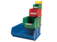Size 3 Polypropylene semi open fronted container