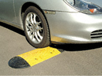 10mph Speed ramp section, yellow inc catseyes