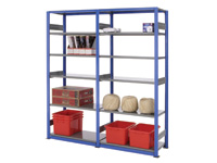 Open Shelving Extension bay 6 shelves 300mm d Open Shelving Extension bay 6 shelves 300mm d