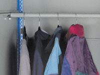QB2 Garment Hanging Rail 900x600 inc carrier bars