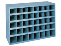 40 compartment h/d small parts bin unit