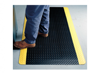 Diamond Plate 415 matting (blk/ylw) 910x1520mm