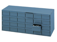 Modular drawer unit with 24 drawers