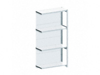 FST shelving, 2000x1000x300 ext bay, panel