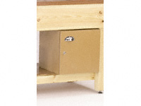 Cupboard unit for timber workbench