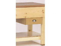 Drawer unit for timber workbench