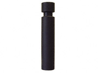 Fixed steel core bollard, modern style