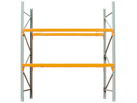 Pallet Racking starter bay, 2 beam levels