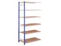 Trimline Shelving Add-on bay, 6 shelf 915x457mm Trimline Shelving Add-on bay, 6 shelf 915x457mm