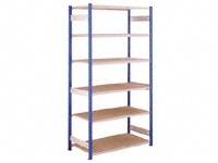 Trimline Shelving Starter bay, 6 shelf 1220x610mm Trimline Shelving Starter bay, 6 shelf 1220x610mm