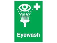 Polypropylene sign 300x200 Eyewash Polypropylene sign 300x200 Eyewash