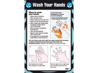 Wash your hands pocket guide