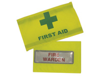 Reflective Fire Warden Arm Band