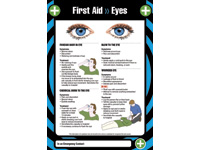 First Aid Poster - Eyes