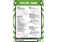 First Aid Poster - Hands