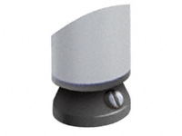 Cloakroom bench and seat floor anchor