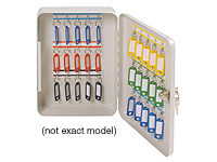 Fixed hook key cabinet, 42 key capacity