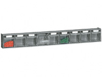 Practibox tilt box visible storage, 9 module