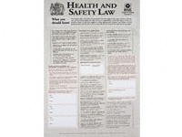 Statutory Notice: Health and Safety Law wallchart Statutory Notice: Health and Safety Law wallchart
