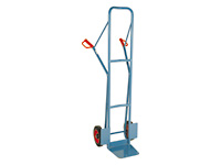 Stacker Truck for high stack cartons, rubber tyres
