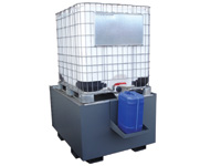 IBC Bund 1 x 1000 ltr cap, polyethylene