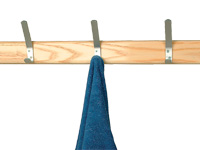 Extra Aluminium Hook for all hat and coat rails