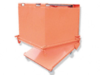 Bottom Empty Dumping Skips, nominal cap 0.8m sq