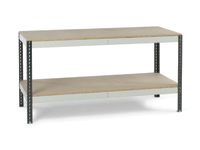 Budget workbench with lower shelf