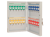 Slimline key cabinet, holds 24 keys