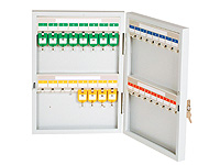Slimline key cabinet, holds 32 keys