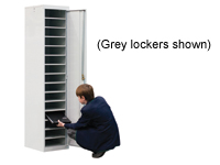 Laptop Storage Locker, single door