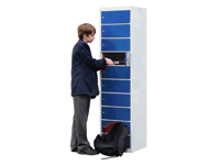 Laptop Storage Locker, 10 compartments