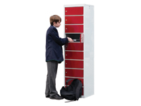 Laptop Storage Locker, 10 compartments Laptop Storage Locker, 10 compartments