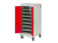Laptop trolley for 8 laptops 1200x525x670 Laptop trolley for 8 laptops 1200x525x670