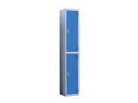 2-Door Steel Locker 1800x380x380mm