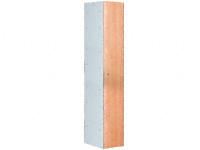 Timber Door Locker, 1 comp't, 300x450, 5+ price each