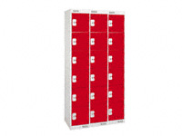 Browns Med Duty Locker 1800x300x300 6 comp, nest 3