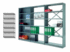 Metaclip Rolled Edge Shelving