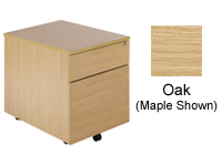 Mobile pedestal 2-drawer