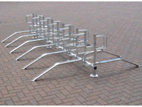 Multi cycle rack with ramps - double sided model