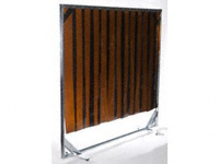 Mobile Welding screen complete Bronze strips