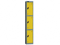 3 Compartment Steel Locker