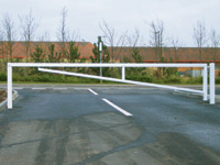 Double Swing Gate Barrier 12mtr Span
