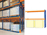 Premier pallet rack extn. bay 3500Hx2700Wx900D