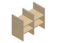 Pigeon hole reception desk unit Pigeon hole reception desk unit