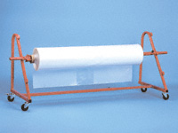 Shrinkwrap Mobile Dispenser Stand